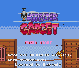 Inspector Gadget screenshot 3 for Super Nintendo